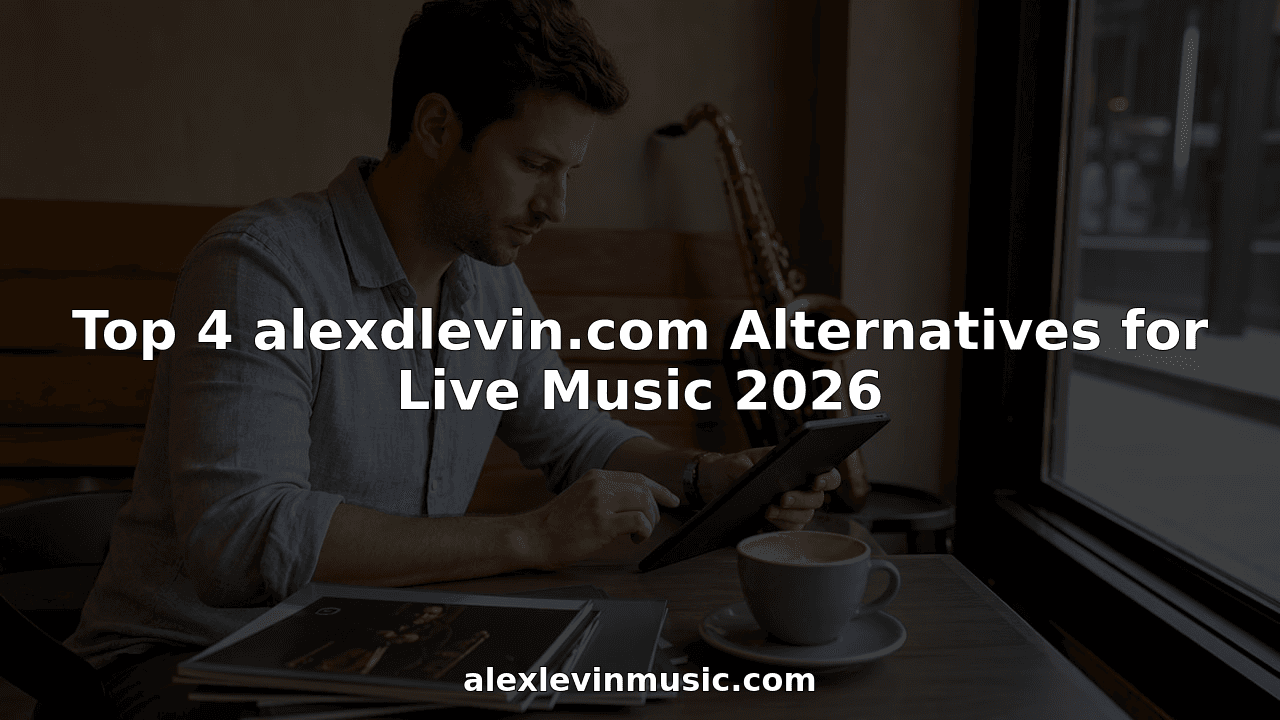 Top 4 alexdlevin.com Alternatives for Live Music 2026