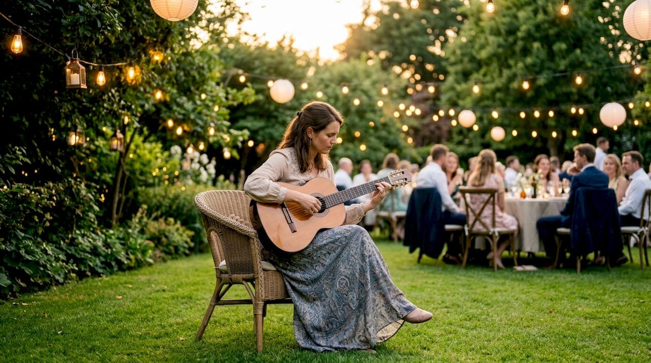 Why Acoustic Music Outdoors Weddings Works So Well