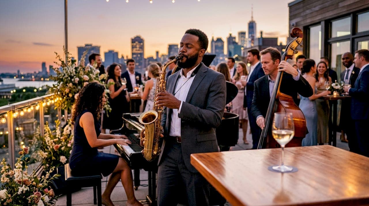 Why Live Jazz Elevates Receptions: The Science Behind It