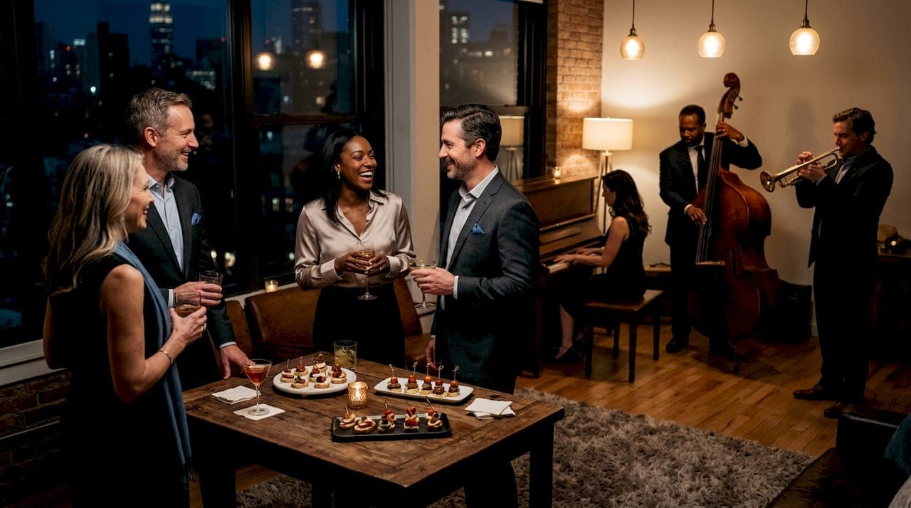 Cocktail Jazz Private Gathering Tips for Hosts