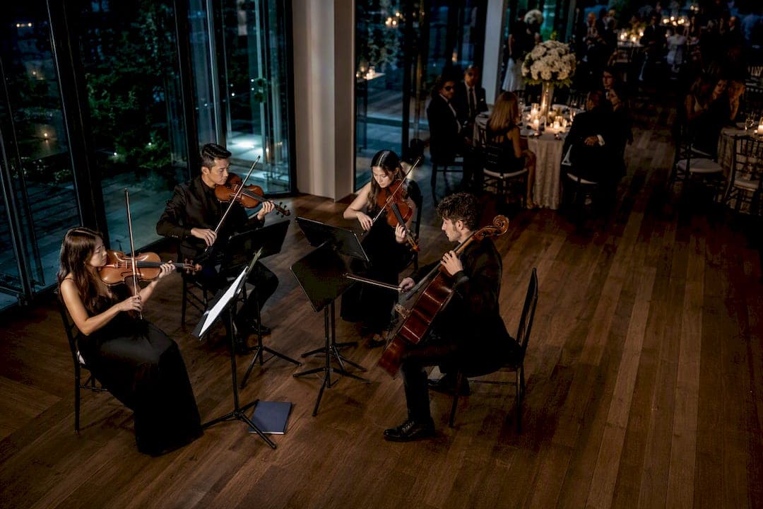 Insist on Custom Arrangements for String Quartet Pop Covers for Couples