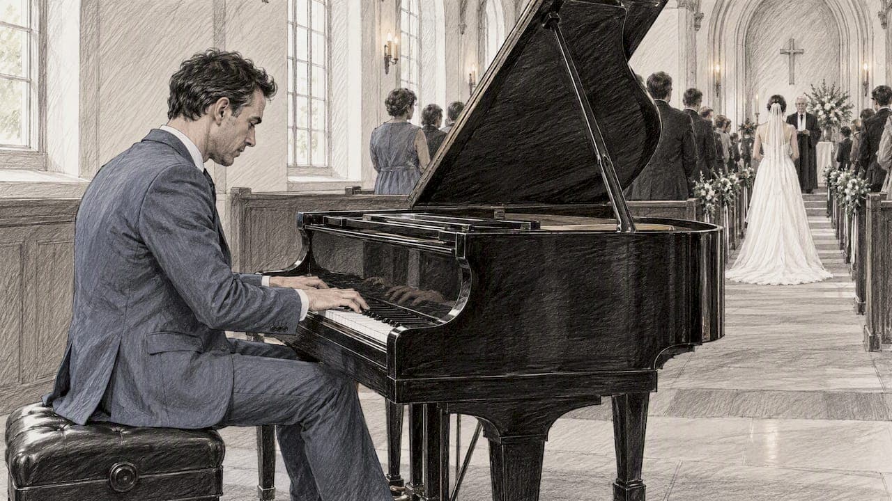 Solo Piano for Your Wedding Ceremony: 4 Moments, Timed Right