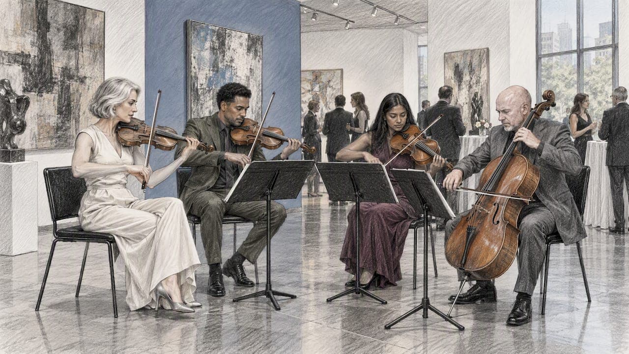 String Quartet for a Corporate Event: A Planner's Guide